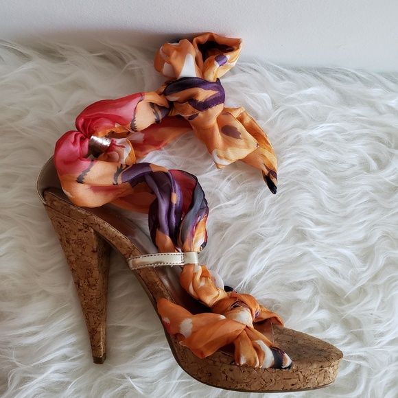 Wild pair wrap cork sandal - Picture 2 of 6